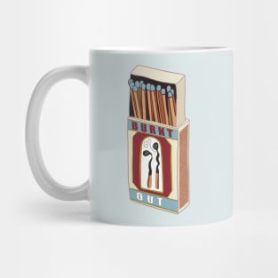 Burnt Out Vintage Matchbox Mug